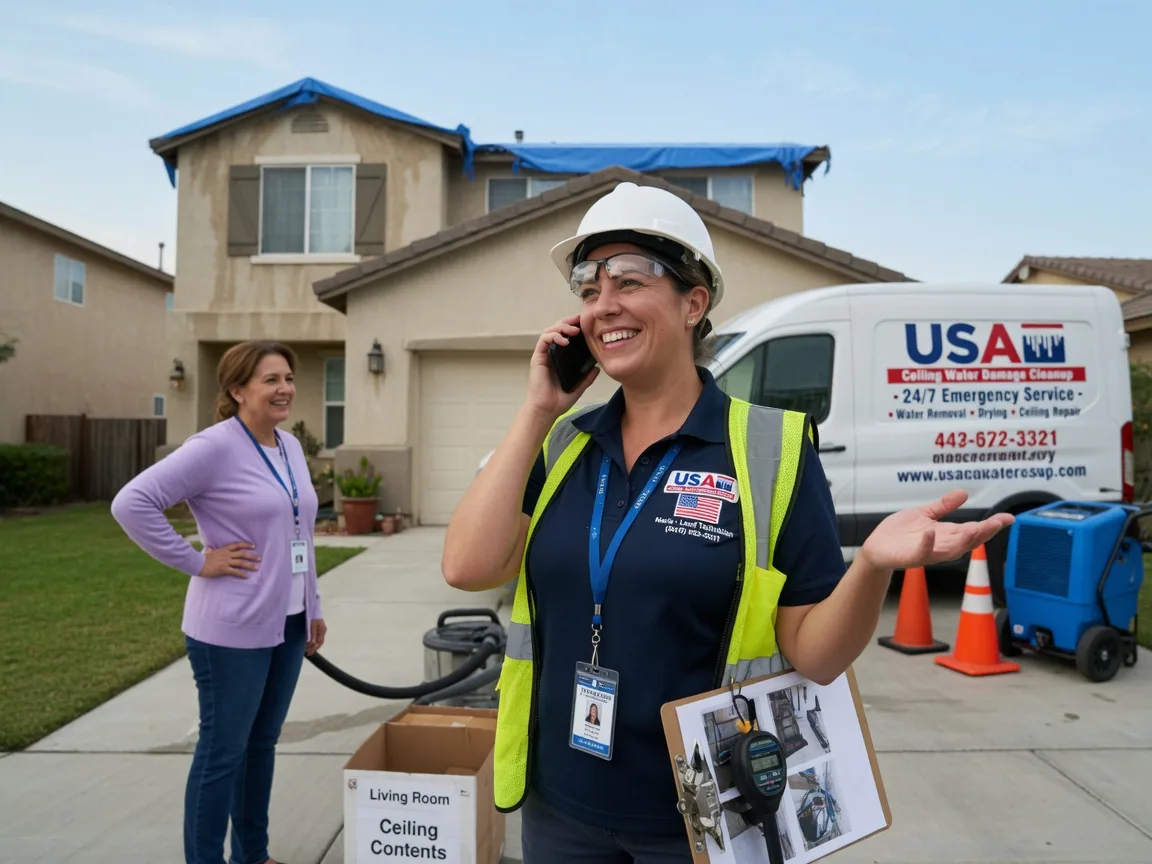Ceiling Water Damage Restoration Volga, IA FAQs